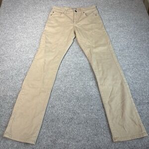Russell Slim Straight Jeans Men's 30X34 (Fits 29X32) Dl1961 Tan Great Condition